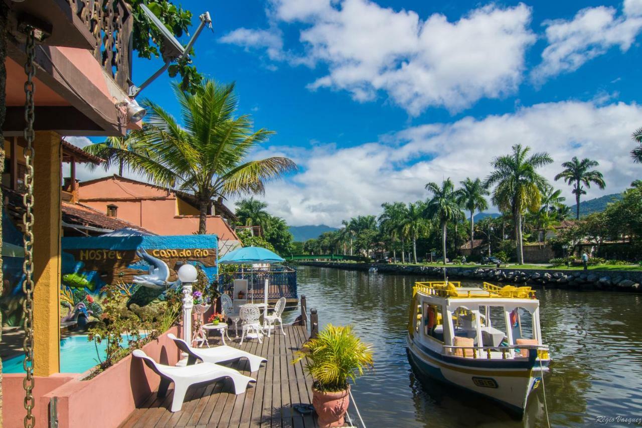 Pousada Casa Do Rio Hostel - 8 Min Do Centro Historico - Passeio De Barco Com Saida Da Pousada -Pago A Parte- Perto Das Praias E Beira Rio Парати Экстерьер фото